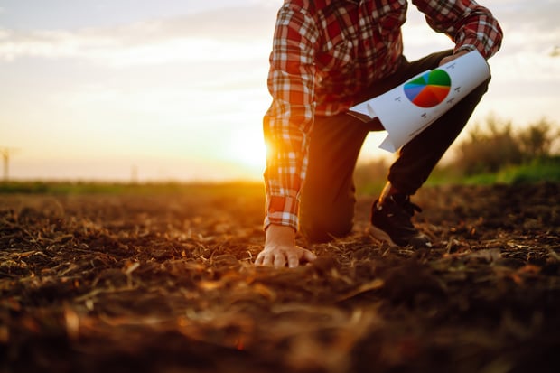 Man Working in Soil